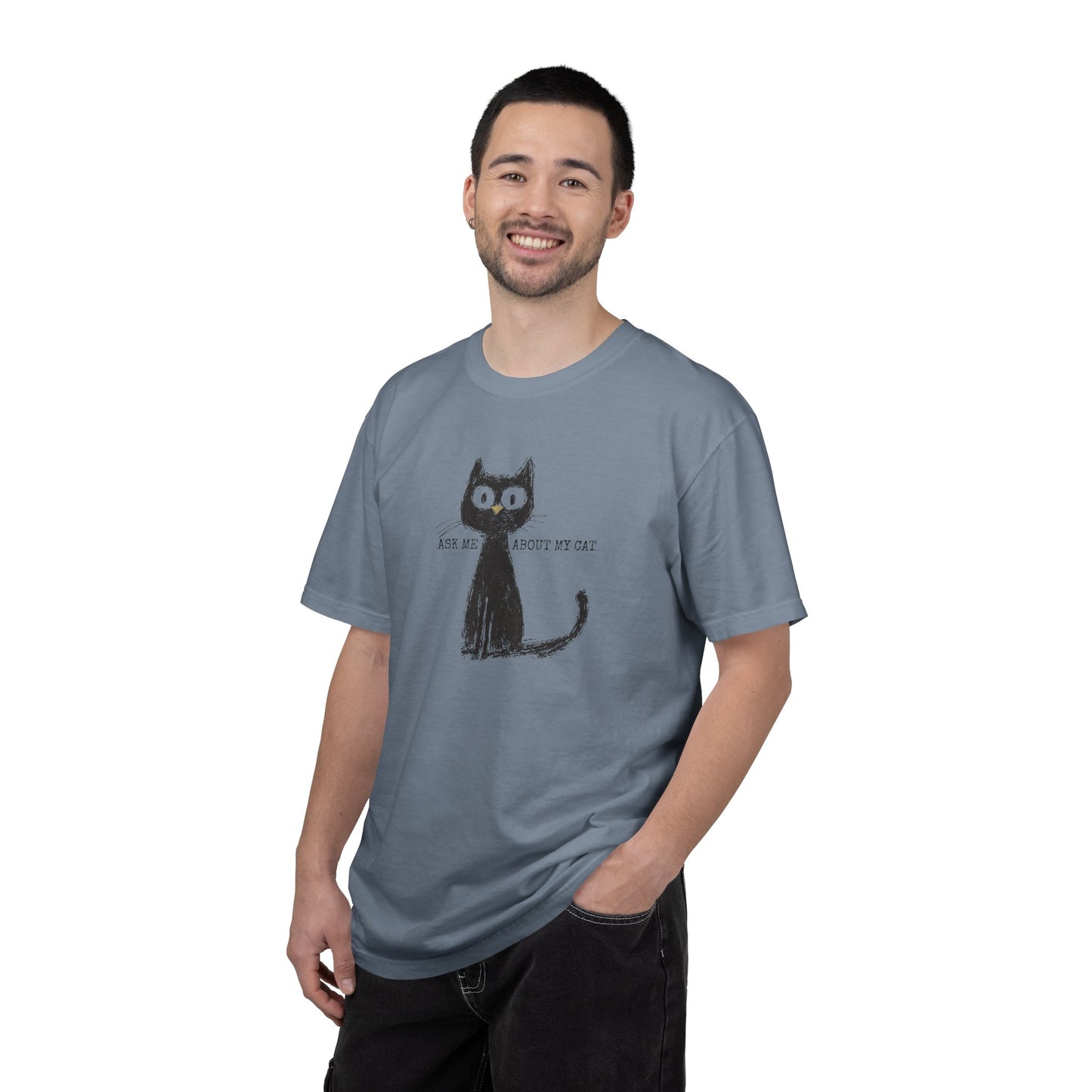 Ask Me About My Cat Shirt Funny TShirt