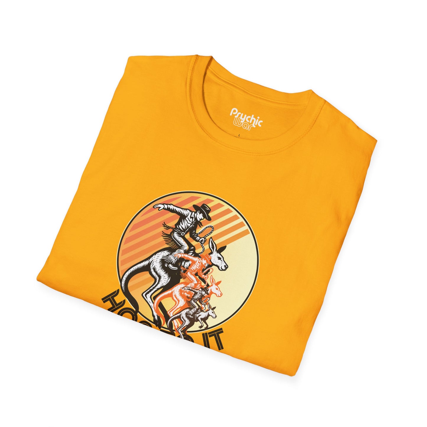 Retro Cowboy Kangaroo T-Shirt