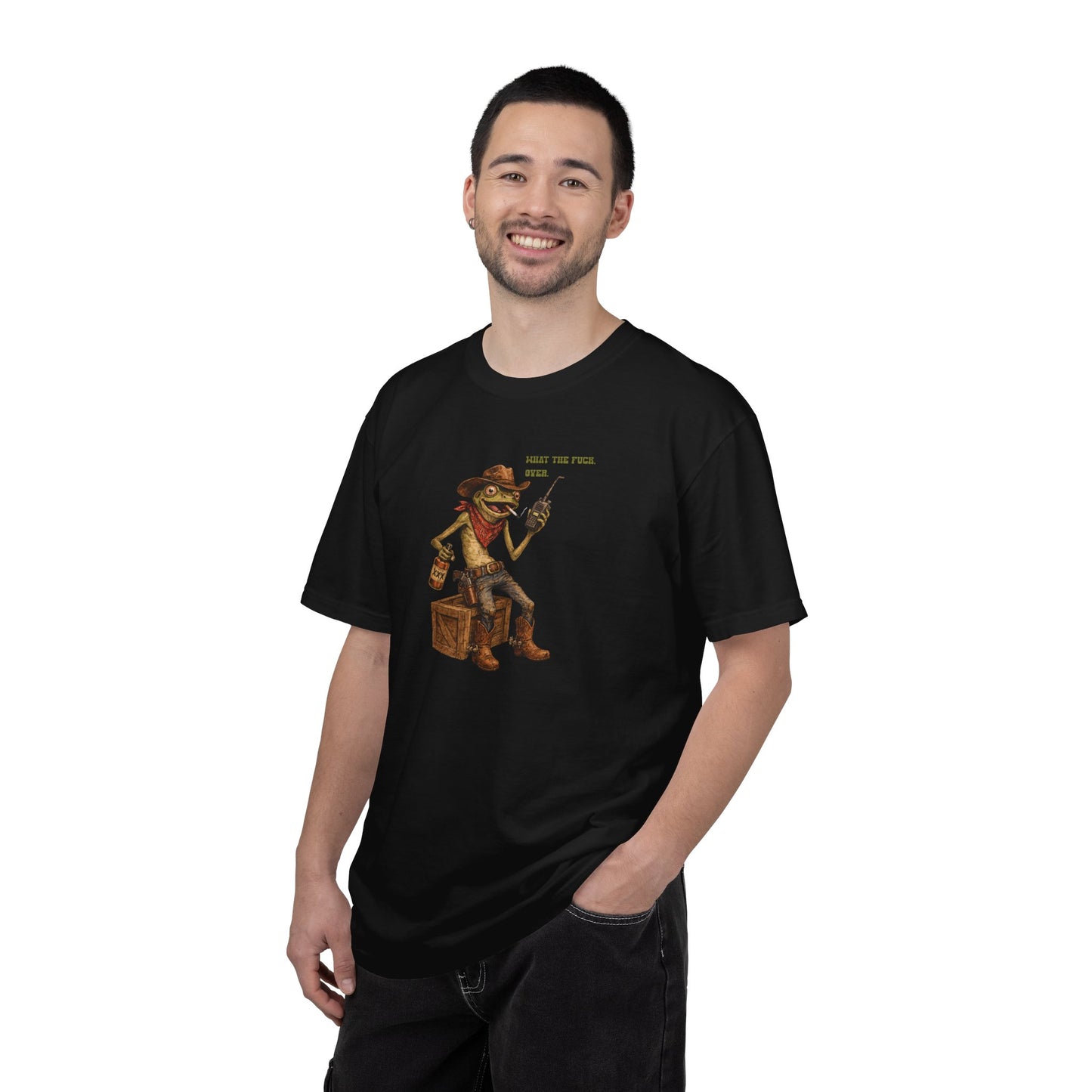 Cowboy Frog Tee Unhinged Toad Shirt