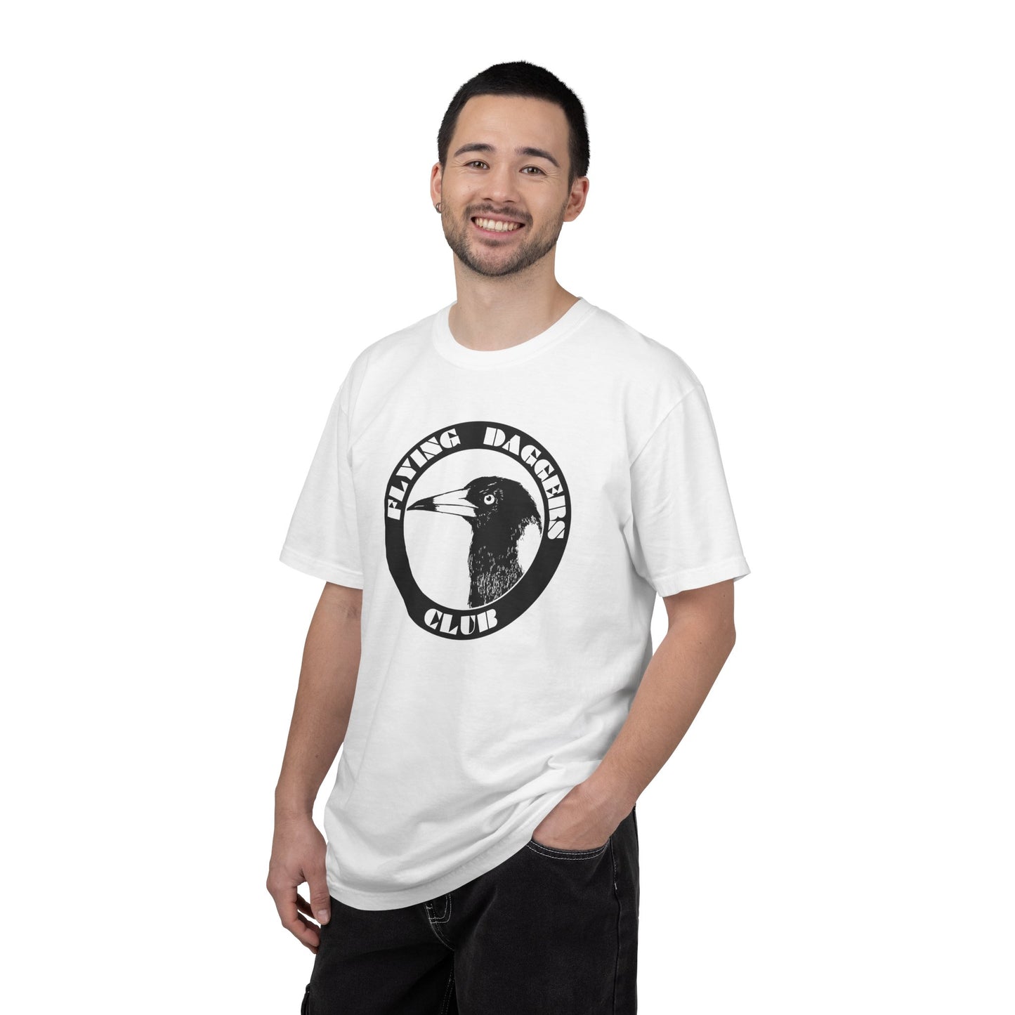 Funny Magpie Shirt Flying Daggers Club TShirt