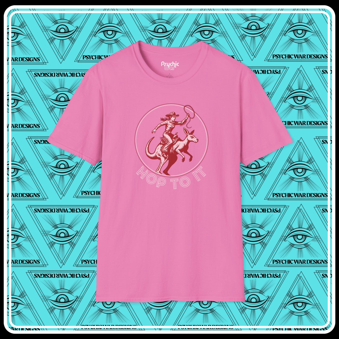 Retro Cowgirl Kangaroo T-Shirt