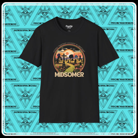 Midsomer Murders T-Shirt Retro Souvenir Tee