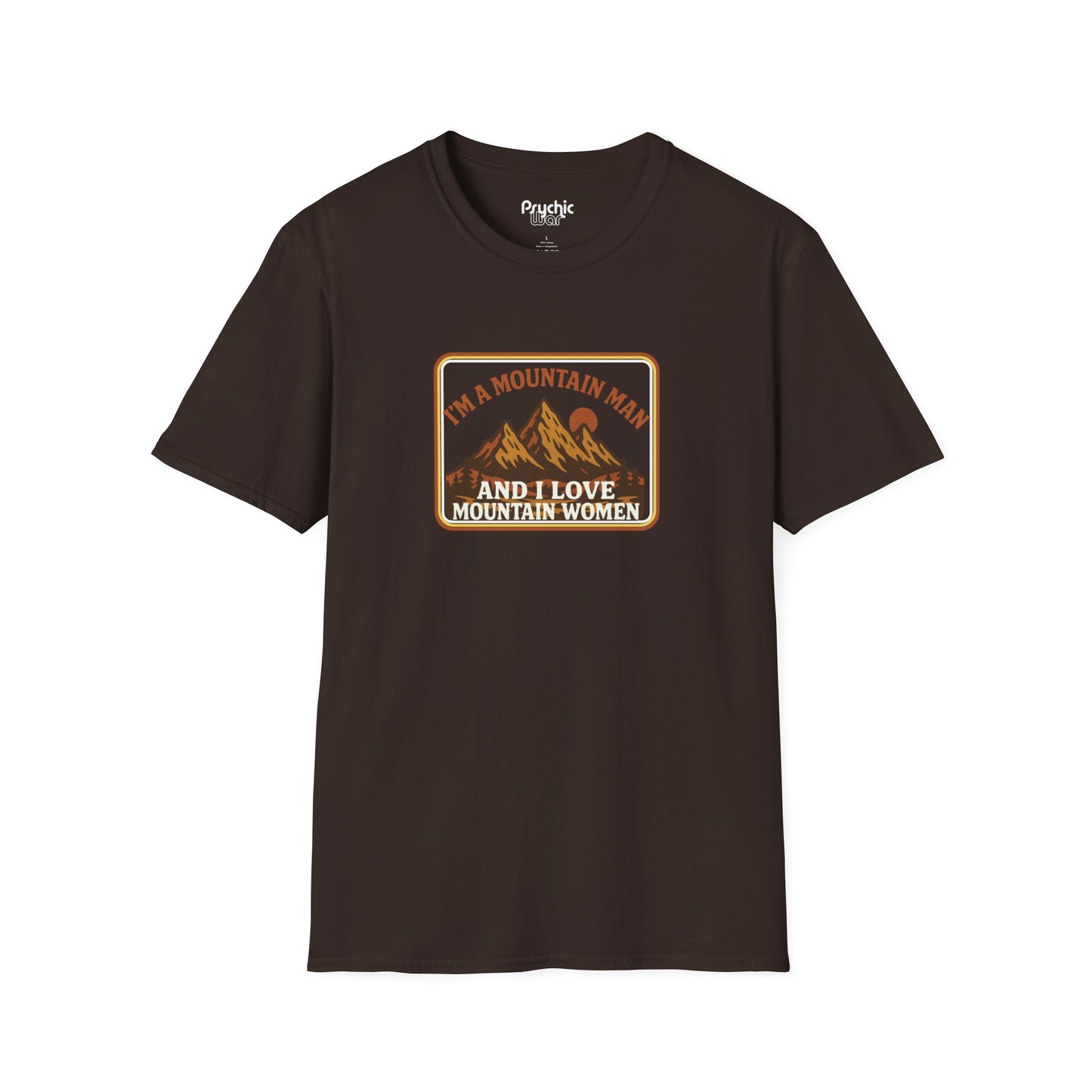 Mountain Man Funny Quote T-Shirt