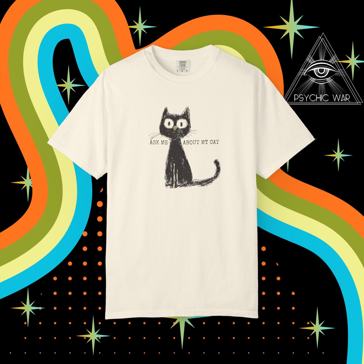 Ask Me About My Cat Shirt Funny TShirt