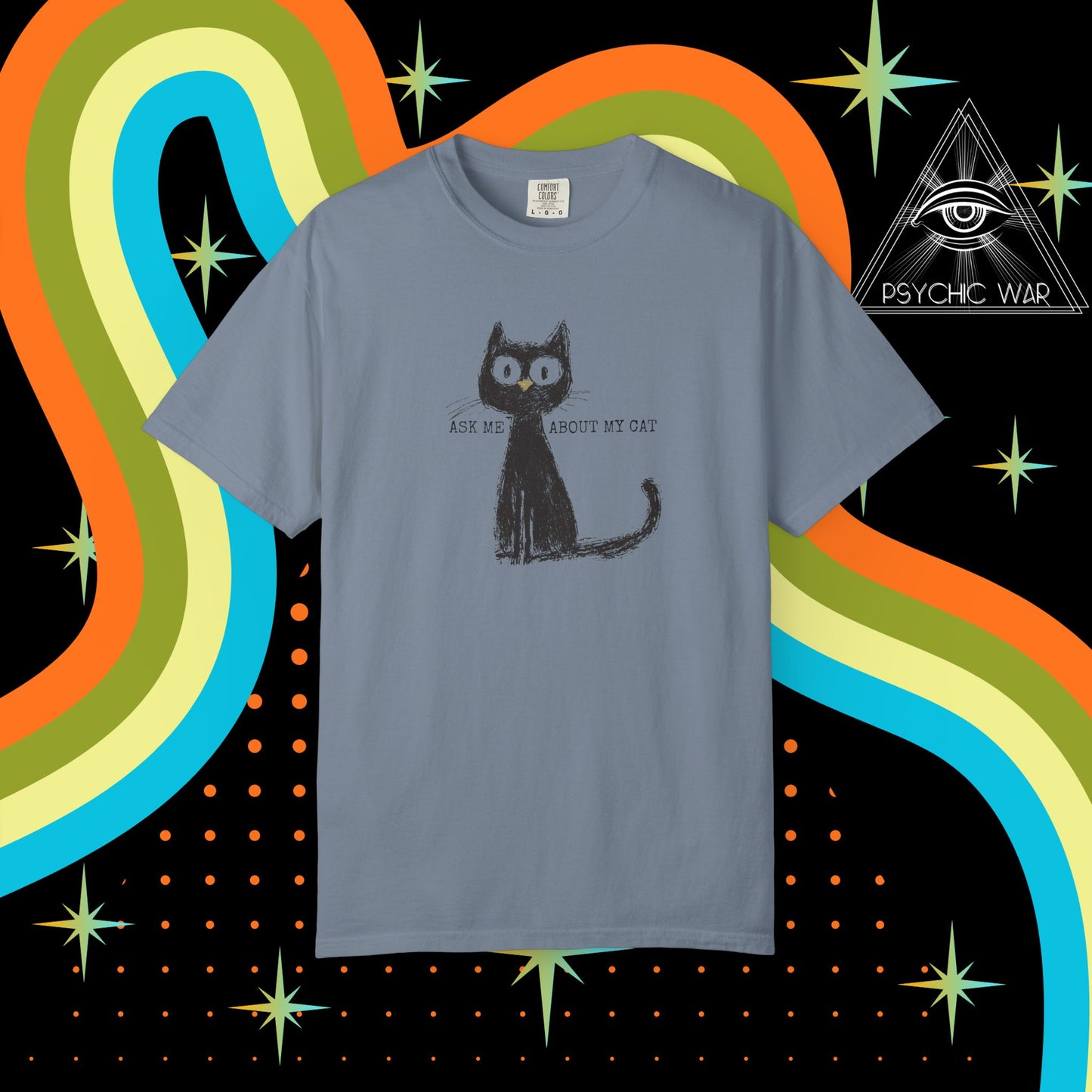 Ask Me About My Cat Shirt Funny TShirt