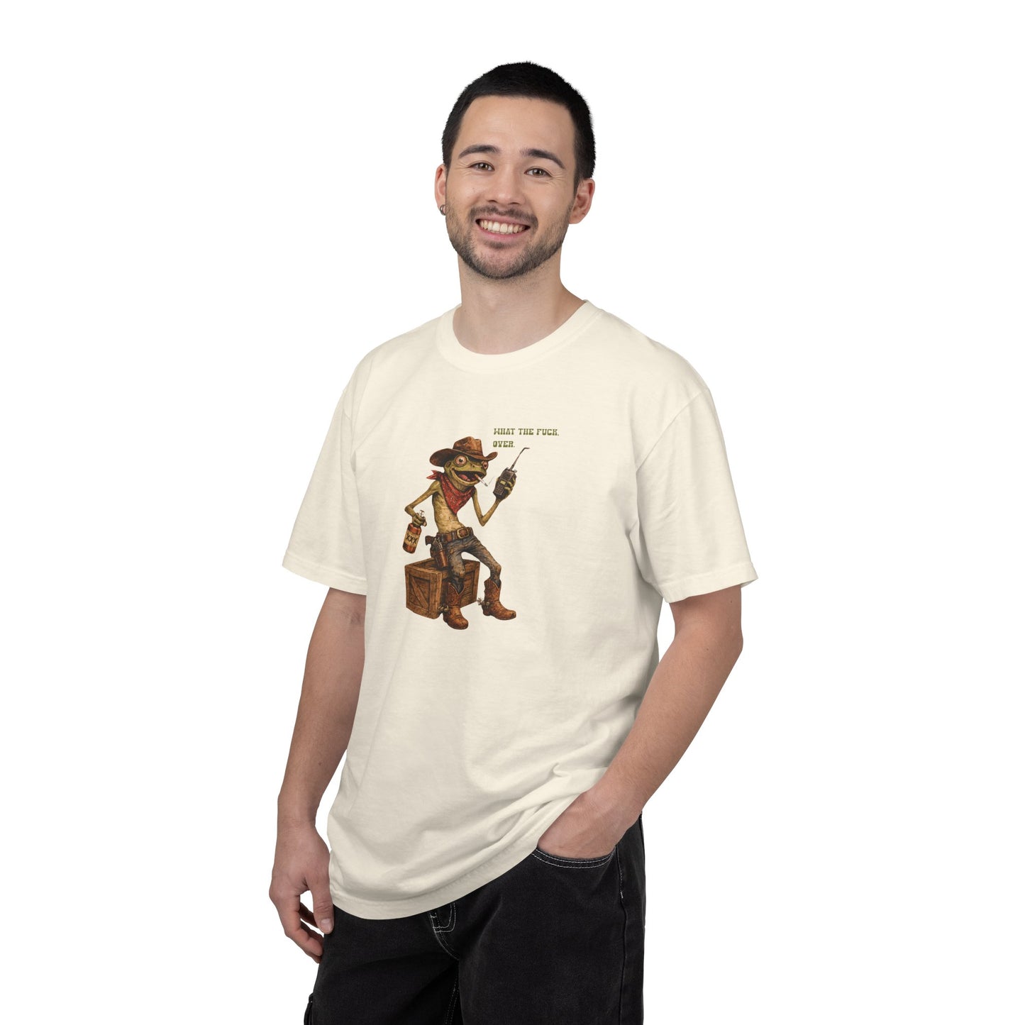 Cowboy Frog Tee Unhinged Toad Shirt