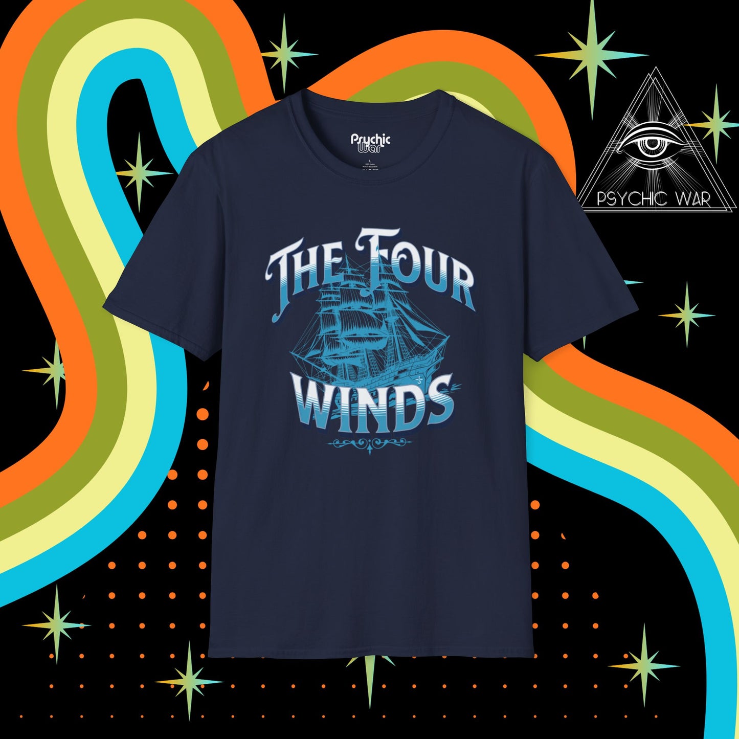 The Four Winds Shirt BOC T-Shirt Blue Oyster Cult