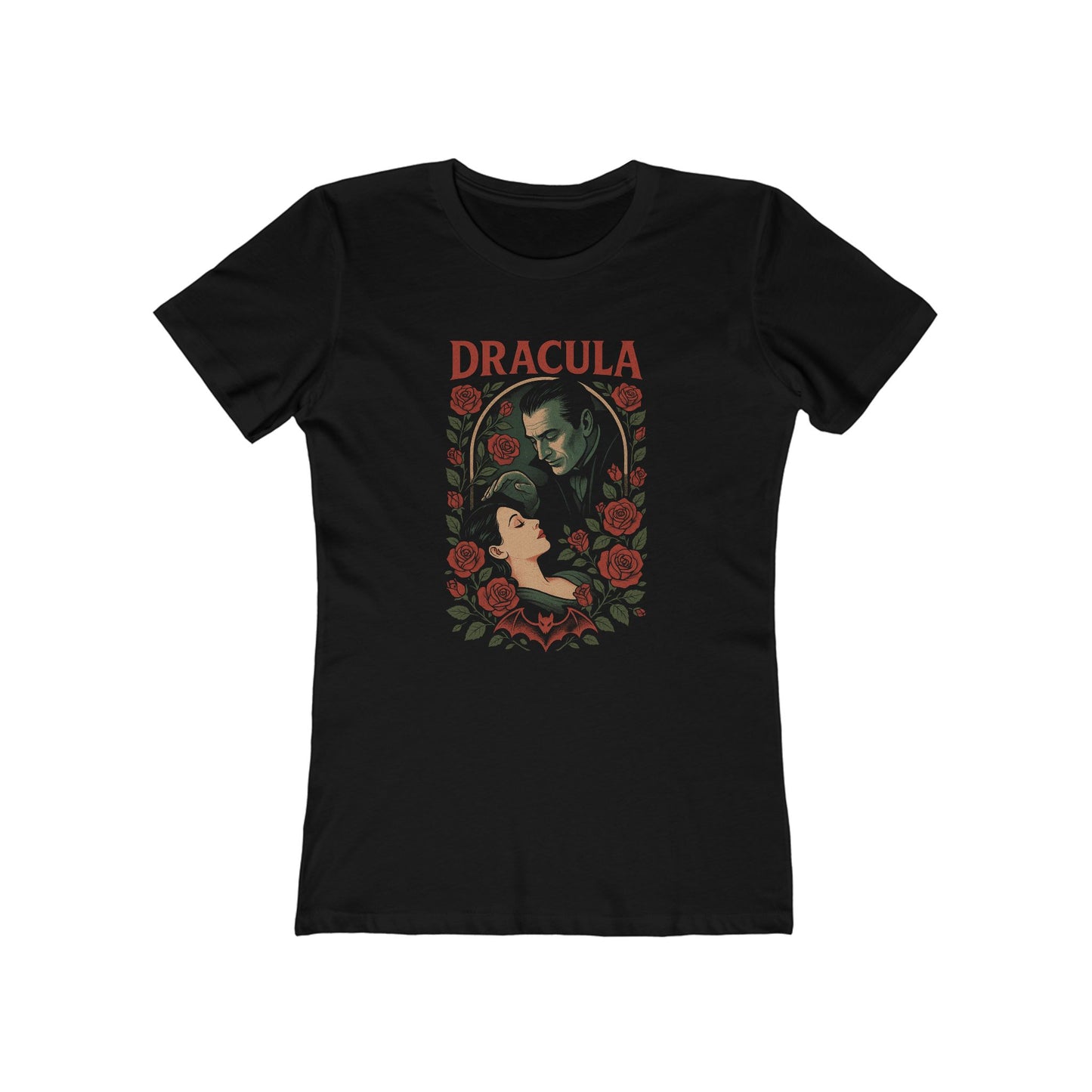 Dracula Womens Shirt Romantic Vampire Tee