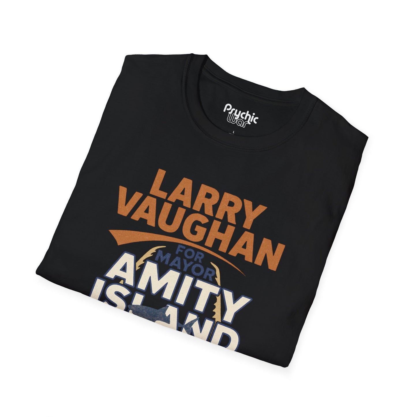 Larry Vaughan for Mayor Amity Island T-Shirt | Shark City USA Campaign Tee