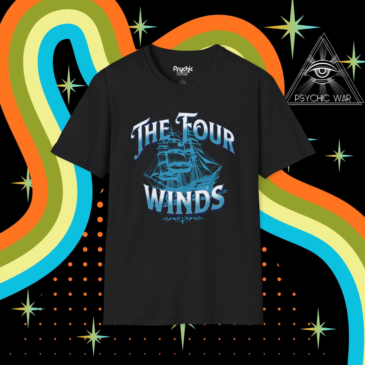 The Four Winds Shirt BOC T-Shirt Blue Oyster Cult