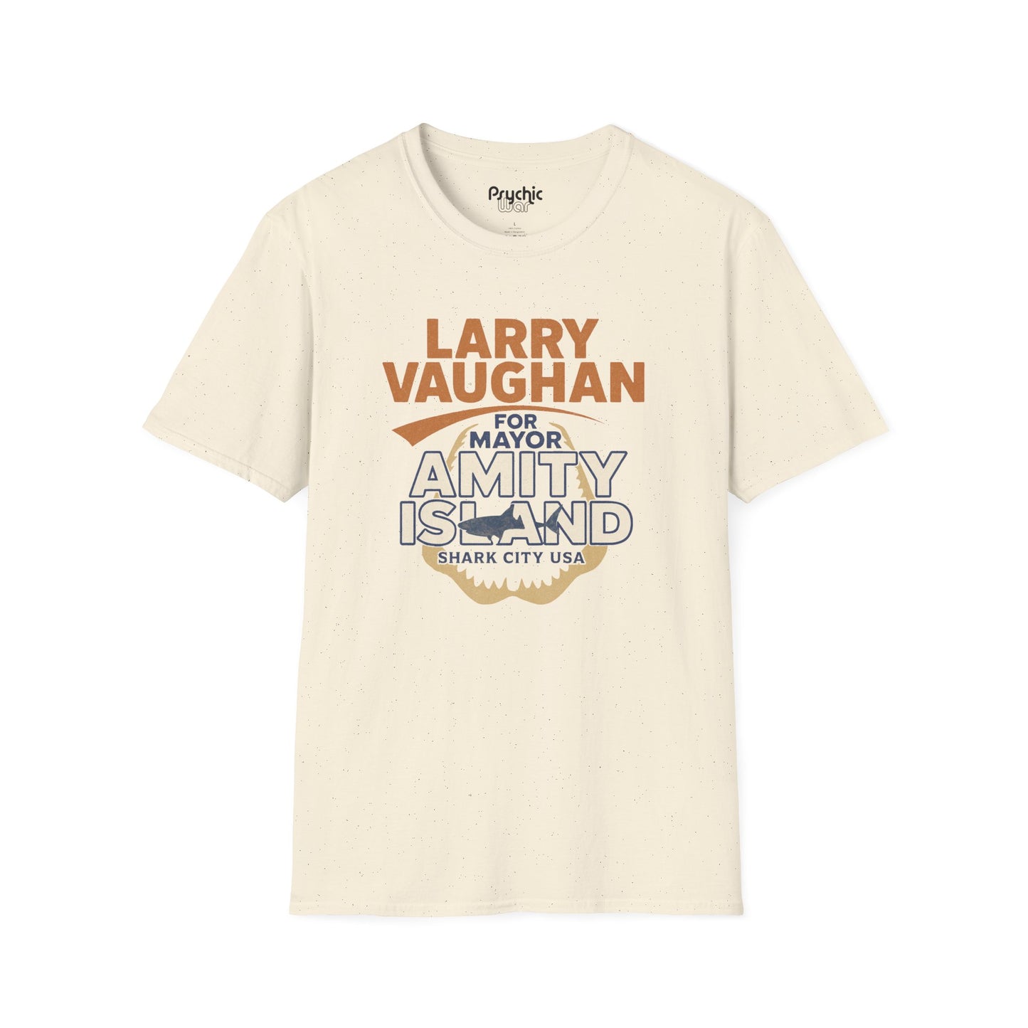 Larry Vaughan for Mayor Amity Island T-Shirt | Shark City USA Campaign Tee