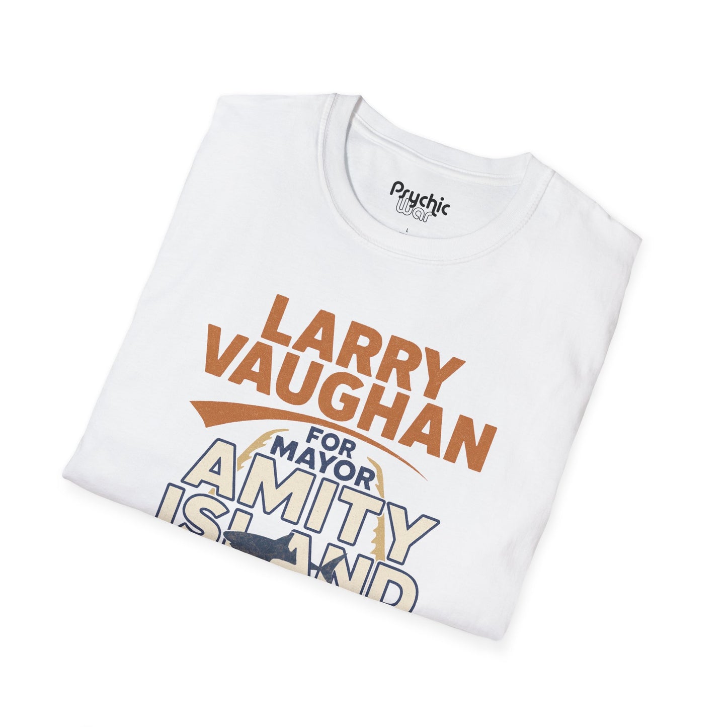 Larry Vaughan for Mayor Amity Island T-Shirt | Shark City USA Campaign Tee