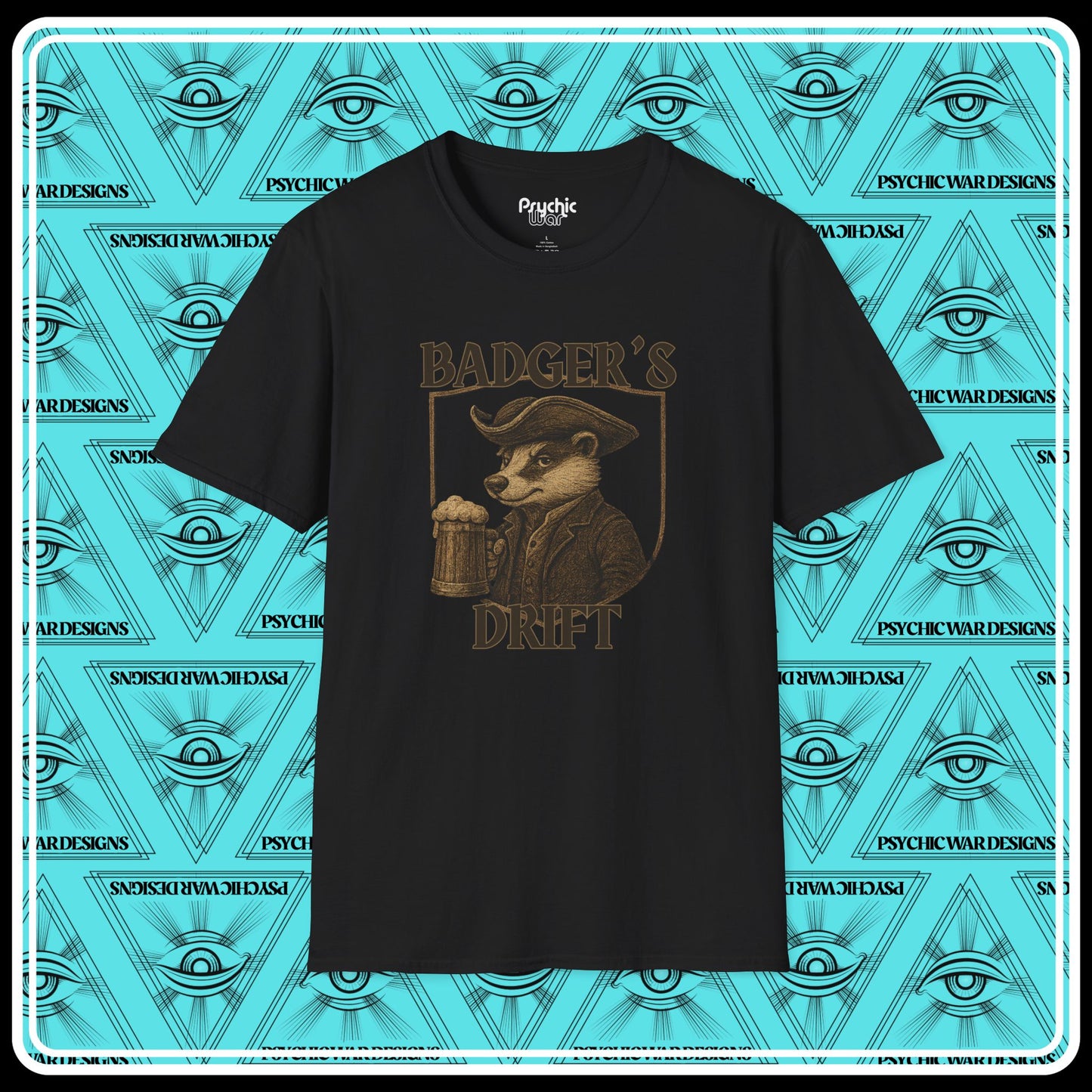 Midsomer Murders TShirt Badgers Drift Tee Tavern Pub Sign Shirt