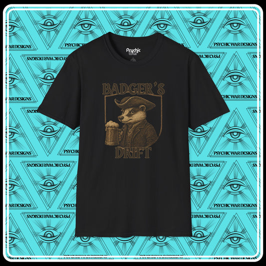 Midsomer Murders TShirt Badgers Drift Tee Tavern Pub Sign Shirt