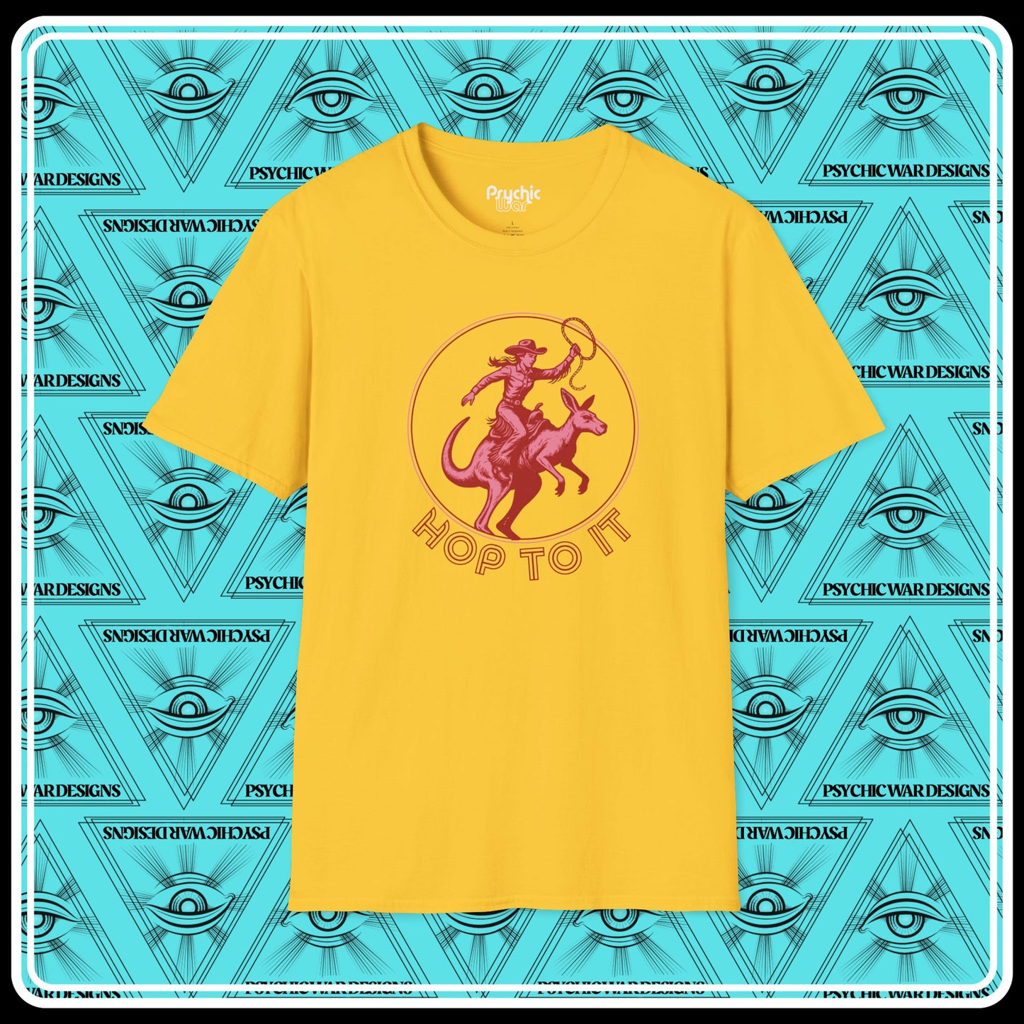 Retro Cowgirl Kangaroo T-Shirt