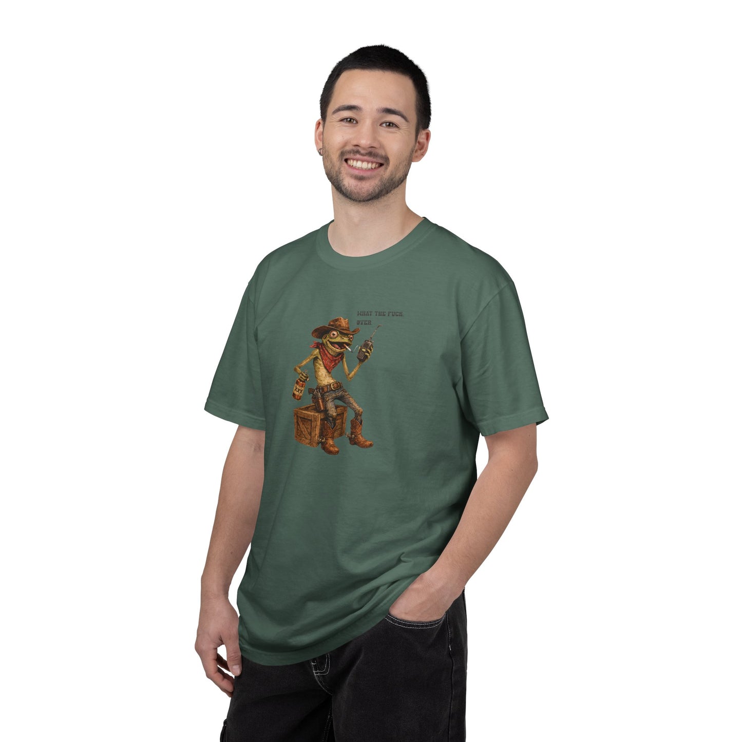 Cowboy Frog Tee Unhinged Toad Shirt