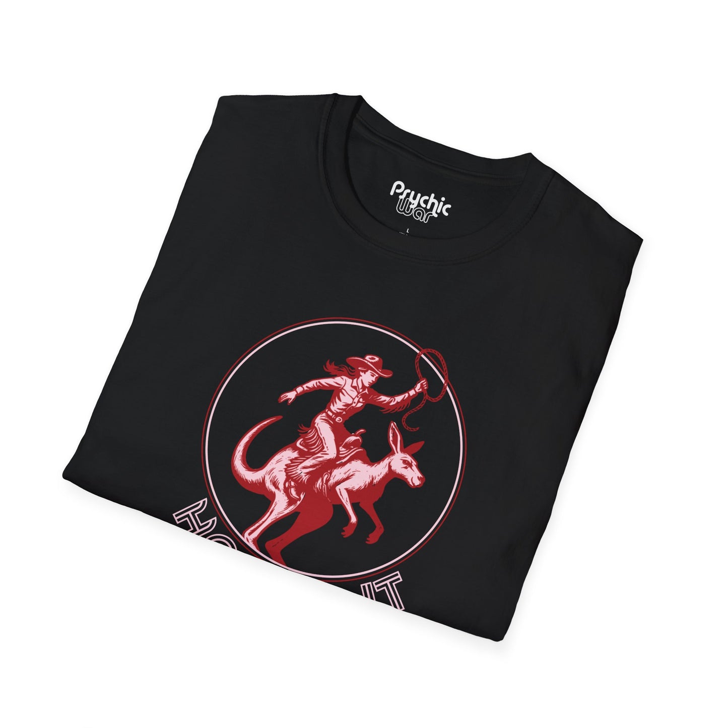 Retro Cowgirl Kangaroo T-Shirt