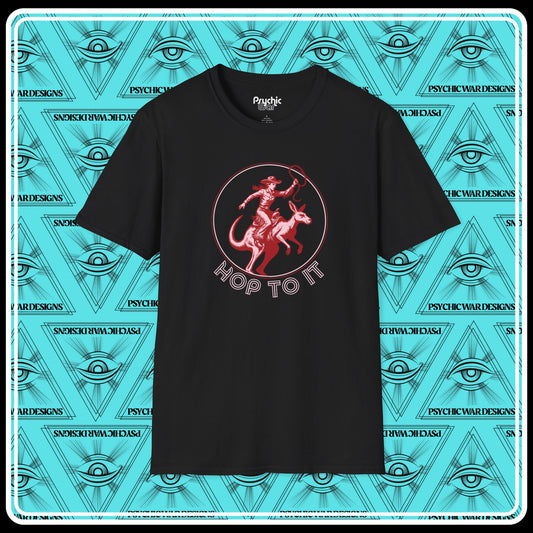 Retro Cowgirl Kangaroo T-Shirt