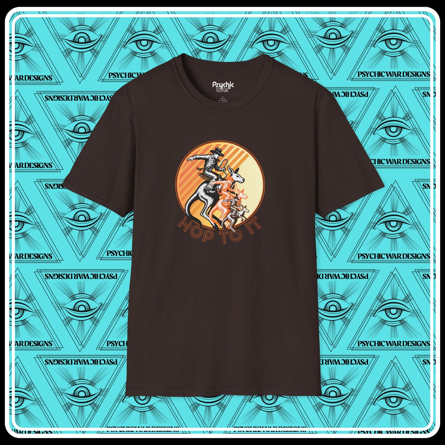 Retro Cowboy Kangaroo T-Shirt