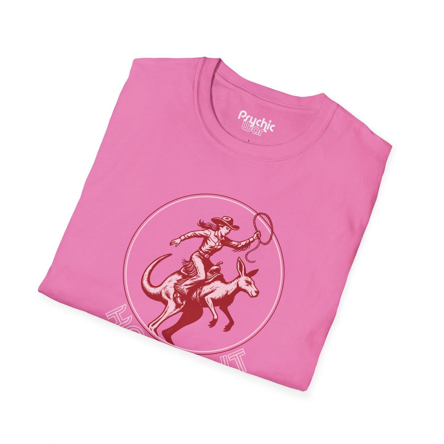Retro Cowgirl Kangaroo T-Shirt