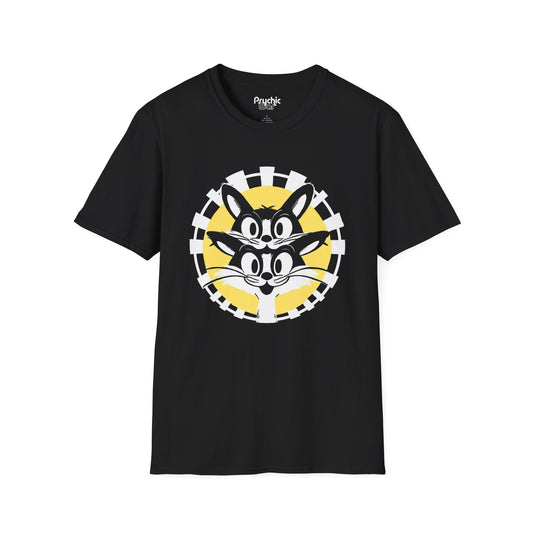 Funny Cartoon Cat T-Shirt