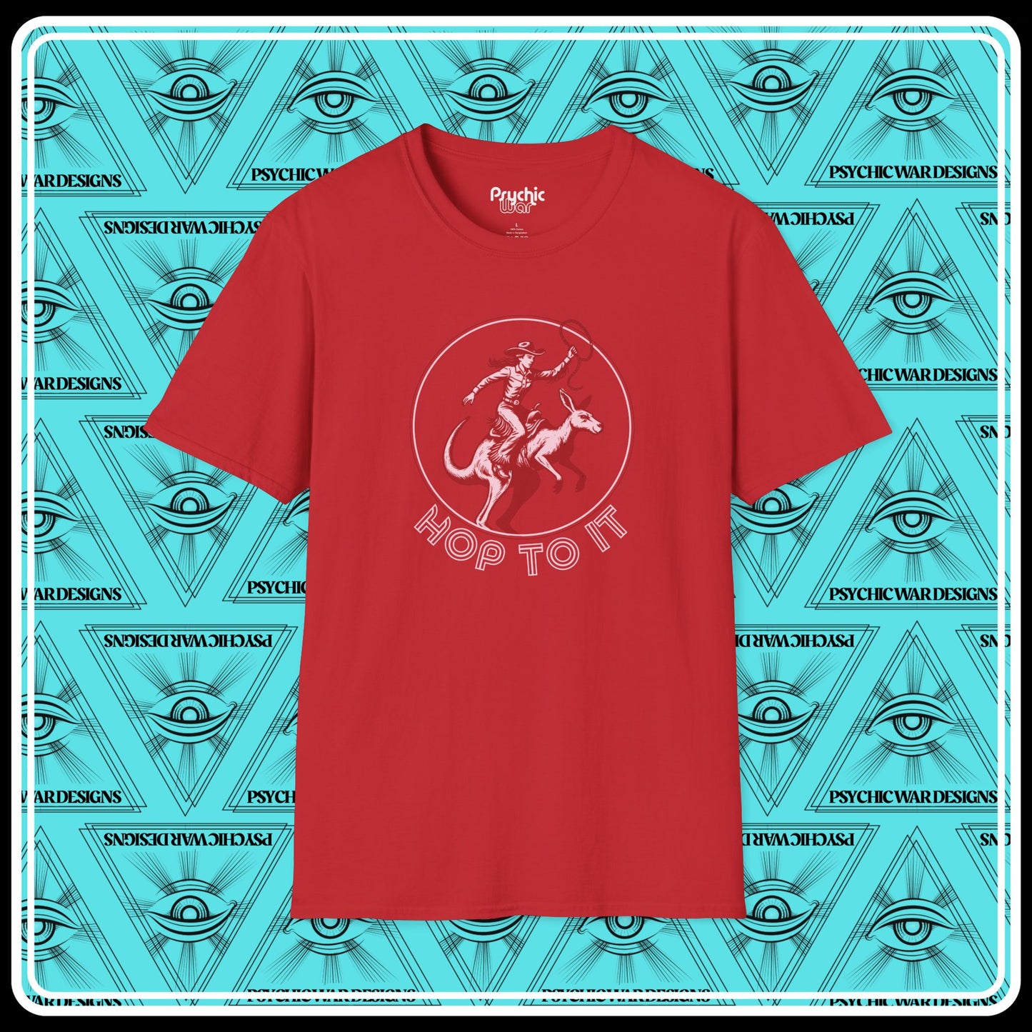 Retro Cowgirl Kangaroo T-Shirt