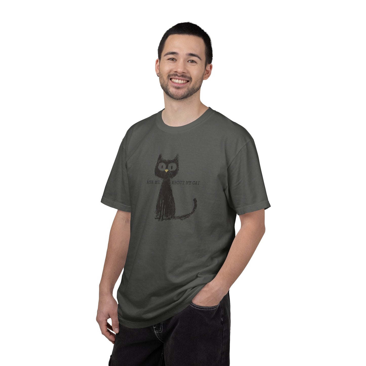 Ask Me About My Cat Shirt Funny TShirt