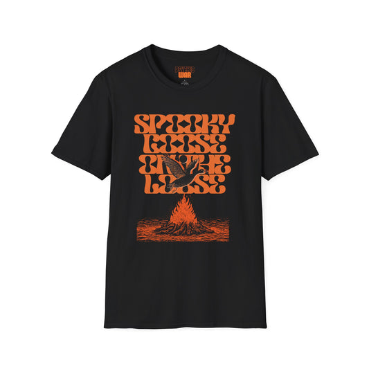 Spooky Goose On The Loose Halloween T-Shirt