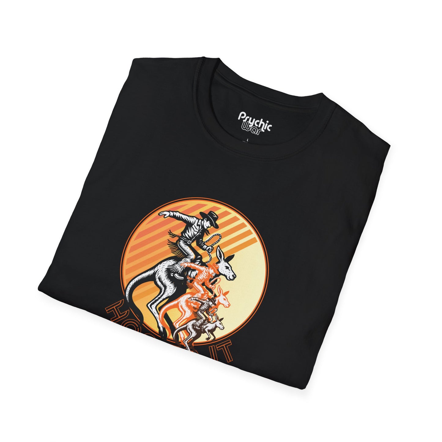 Retro Cowboy Kangaroo T-Shirt