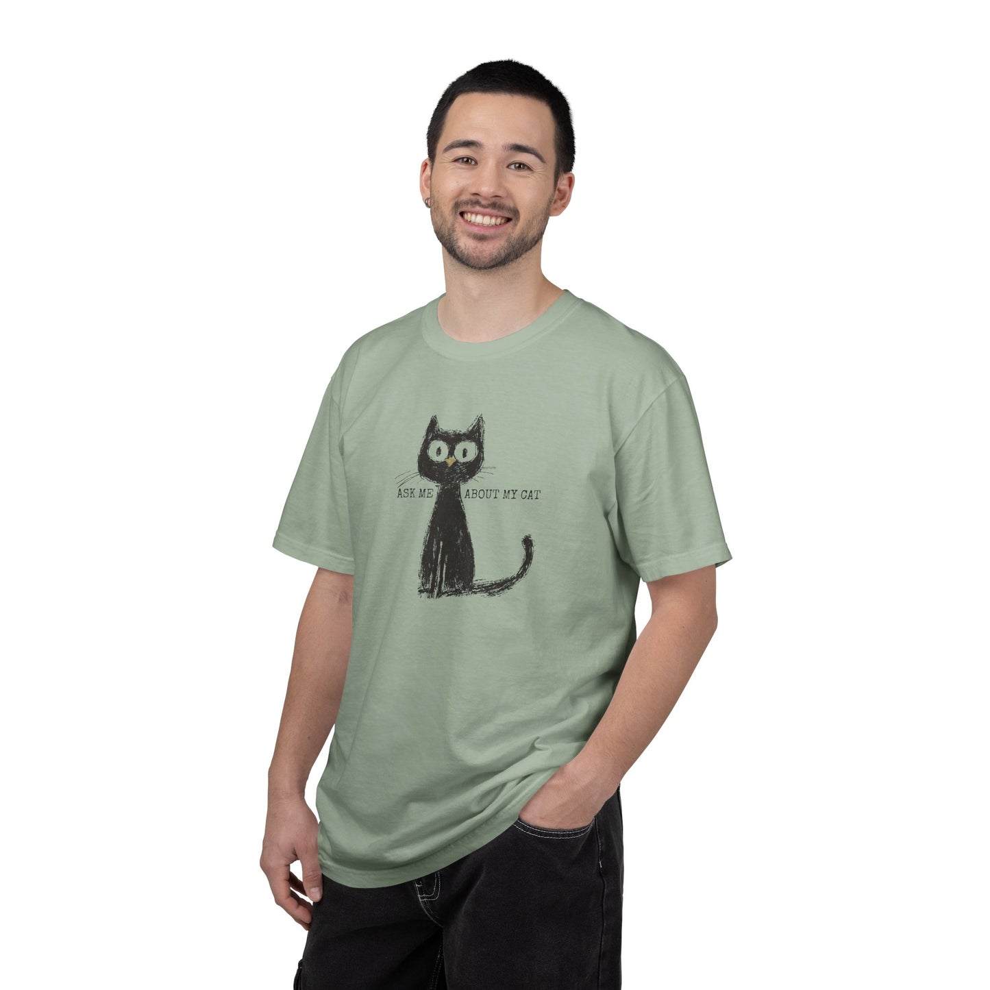 Ask Me About My Cat Shirt Funny TShirt