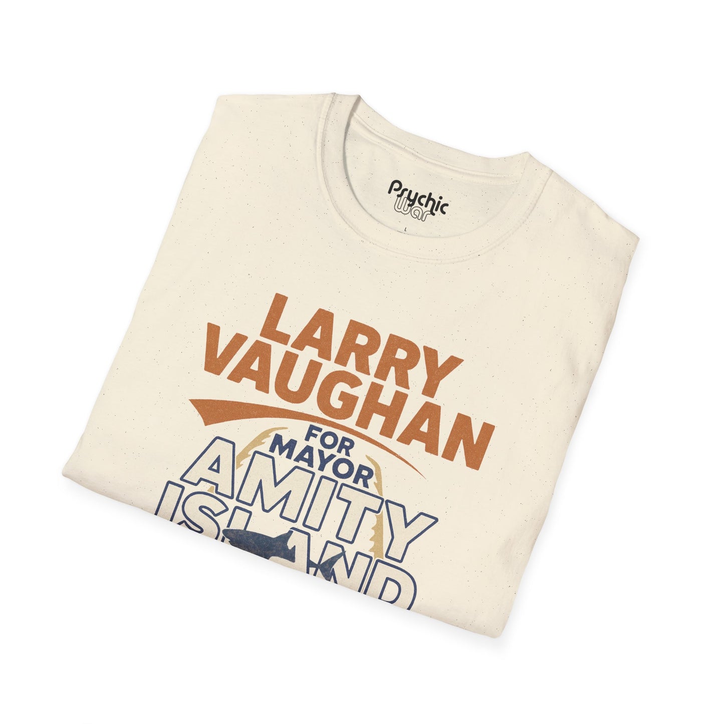Larry Vaughan for Mayor Amity Island T-Shirt | Shark City USA Campaign Tee