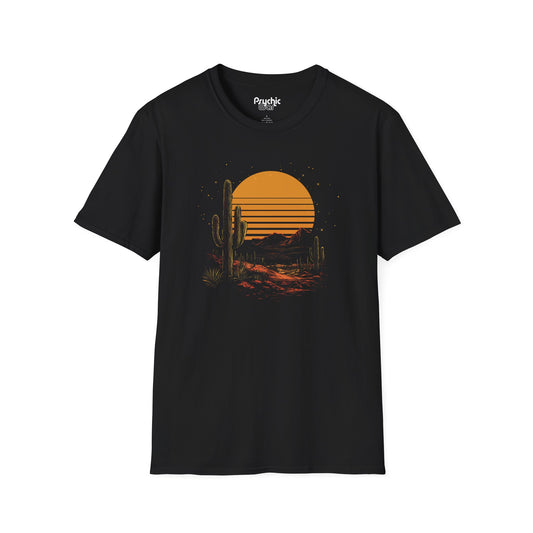 Desert Sunset Cactus T-Shirt